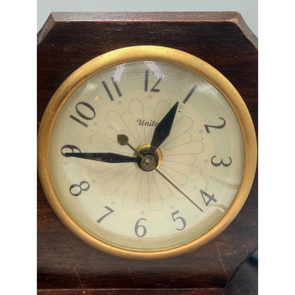 Vintage United Clock Corp Model 870 Ballerina Animated Musical Electric Clock